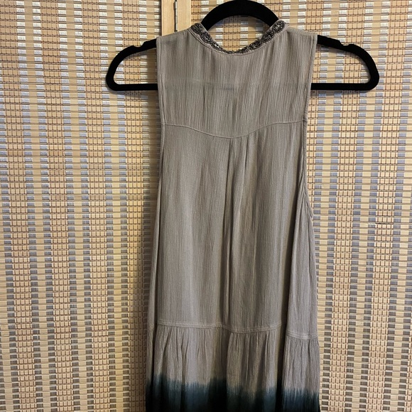 Free People beaded tie die button down tank - Picture 5 of 6